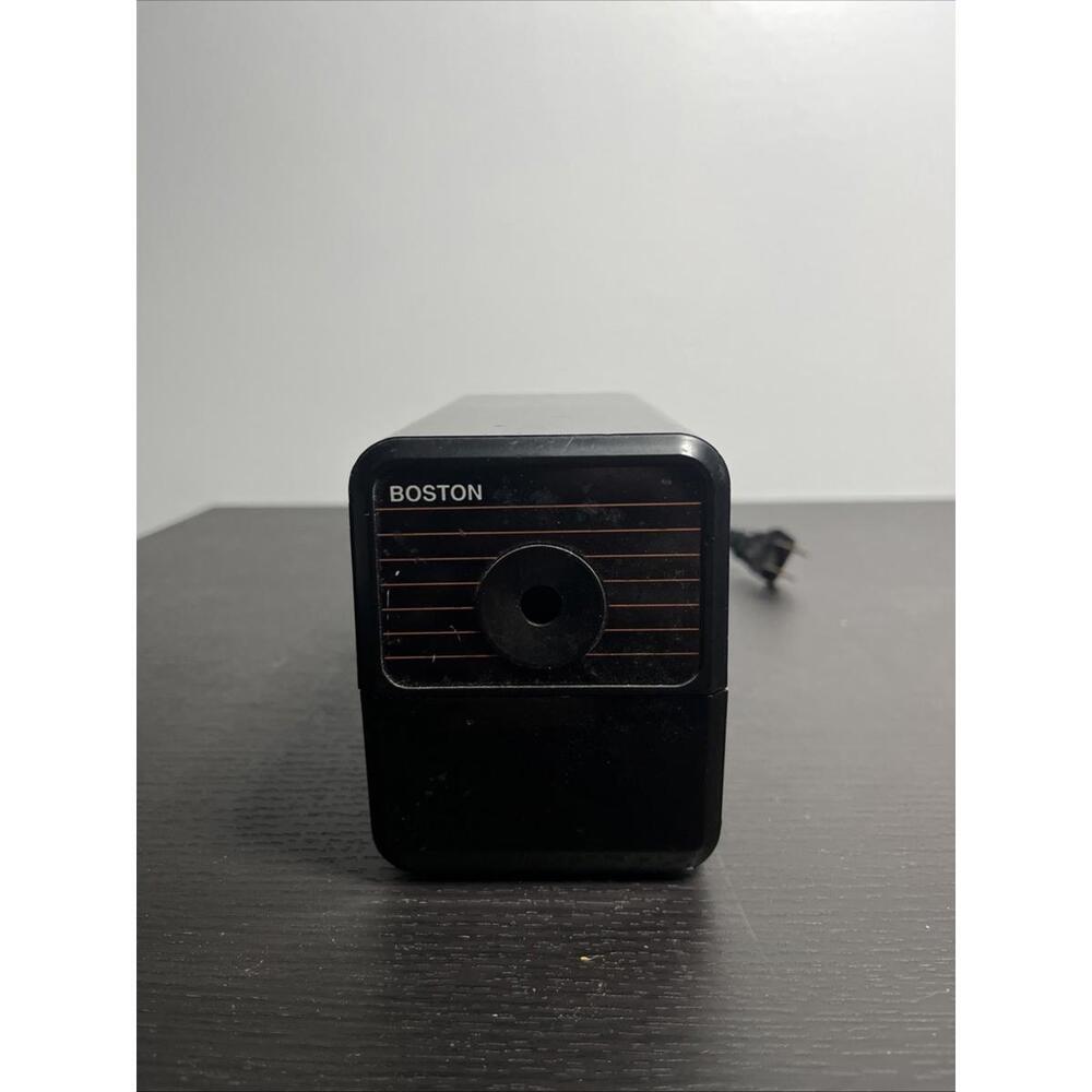 Boston Model 18 296A Redline Electric Pencil Sharpener Vintage USA Made Tested